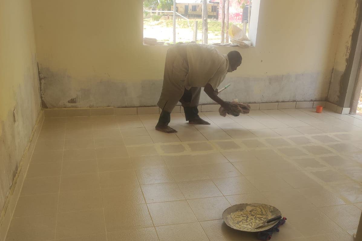 Die Bauarbeiten liegen im Plan. Die Bauarbeiten liegen im Plan.