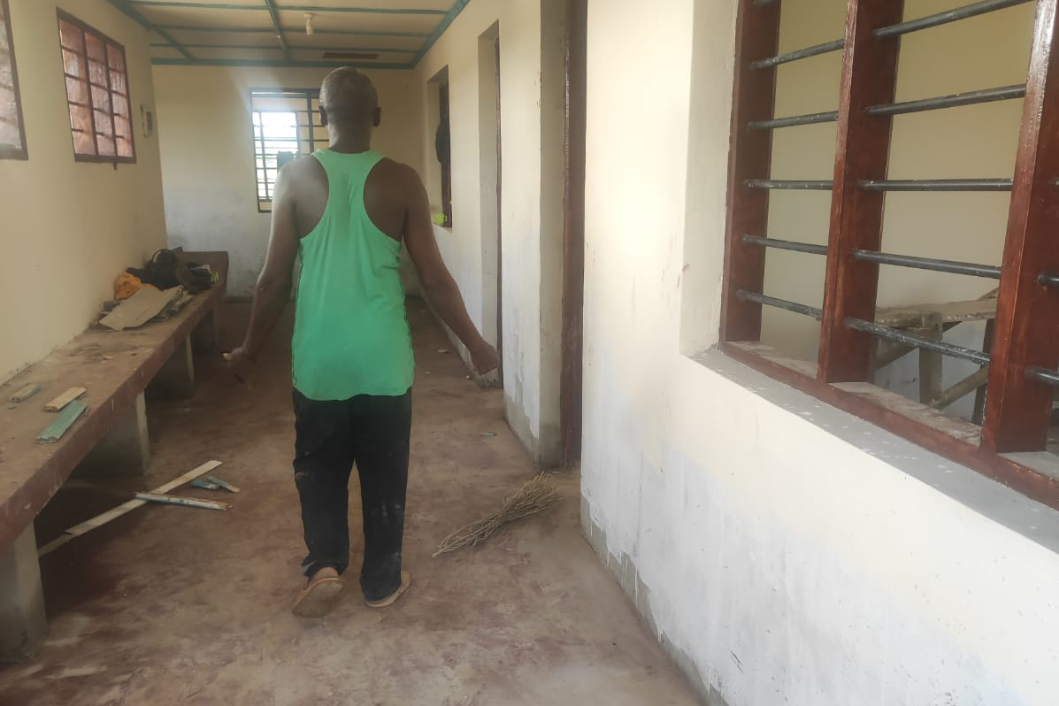 Die Bauarbeiten liegen im Plan. Die Bauarbeiten liegen im Plan.