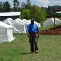 Besichtigung des Camps