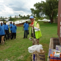 Besichtigung des Camps