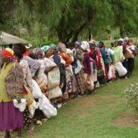 Besichtigung des Camps