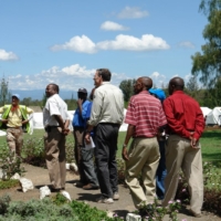 Besichtigung des Camps