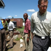 Besichtigung des Camps