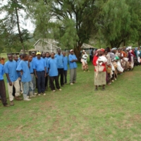Besichtigung des Camps