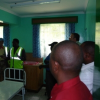 Besichtigung des Camps