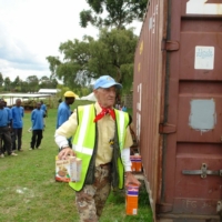 Besichtigung des Camps