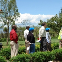 Besichtigung des Camps