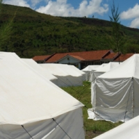 Das Camp wird ausgebaut