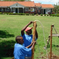 Das Camp wird ausgebaut