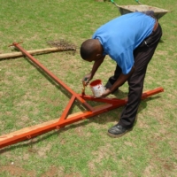 Das Camp wird ausgebaut