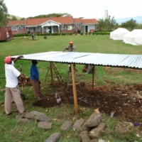 Das Camp wird ausgebaut