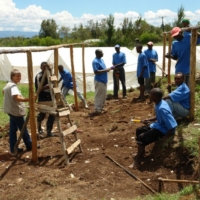 Das Camp wird ausgebaut
