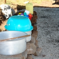 Das Flüchtlingslager entsteht