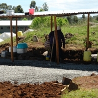 Das Flüchtlingslager entsteht