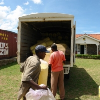 Das Flüchtlingslager entsteht