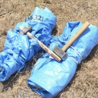 Das Flüchtlingslager entsteht