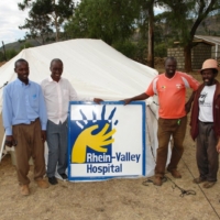 Das Flüchtlingslager entsteht