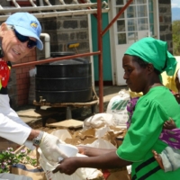 Das Flüchtlingslager entsteht