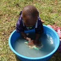 Das Flüchtlingslager entsteht