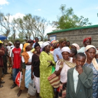 Das Flüchtlingslager entsteht