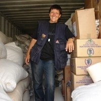 Das Flüchtlingslager entsteht