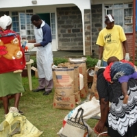 Das Flüchtlingslager entsteht