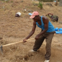 Das Flüchtlingslager entsteht