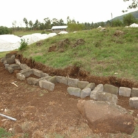 Das Flüchtlingslager entsteht