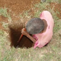 Das Flüchtlingslager entsteht