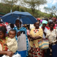 Das Flüchtlingslager entsteht