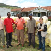 Das Flüchtlingslager entsteht