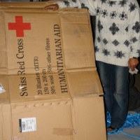 Das Flüchtlingslager entsteht