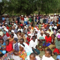 Die Einweihung des Brunnen
