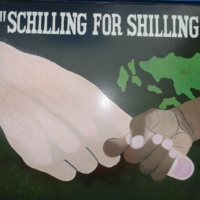 Die Einweihung des Brunnen