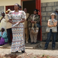 Die Einweihung des Brunnen