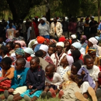 Die Einweihung des Brunnen