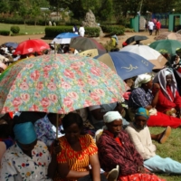 Die Einweihung des Brunnen