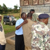 Die Einweihung des Brunnen