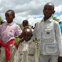 Die Einweihung des Brunnen