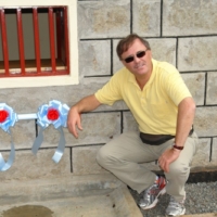 Die Einweihung des Brunnen