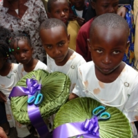 Die Einweihung des Brunnen