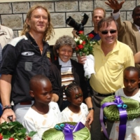 Die Einweihung des Brunnen