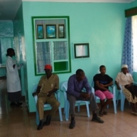 Patienten und Ärzteteam