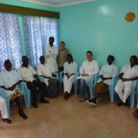Patienten und Ärzteteam