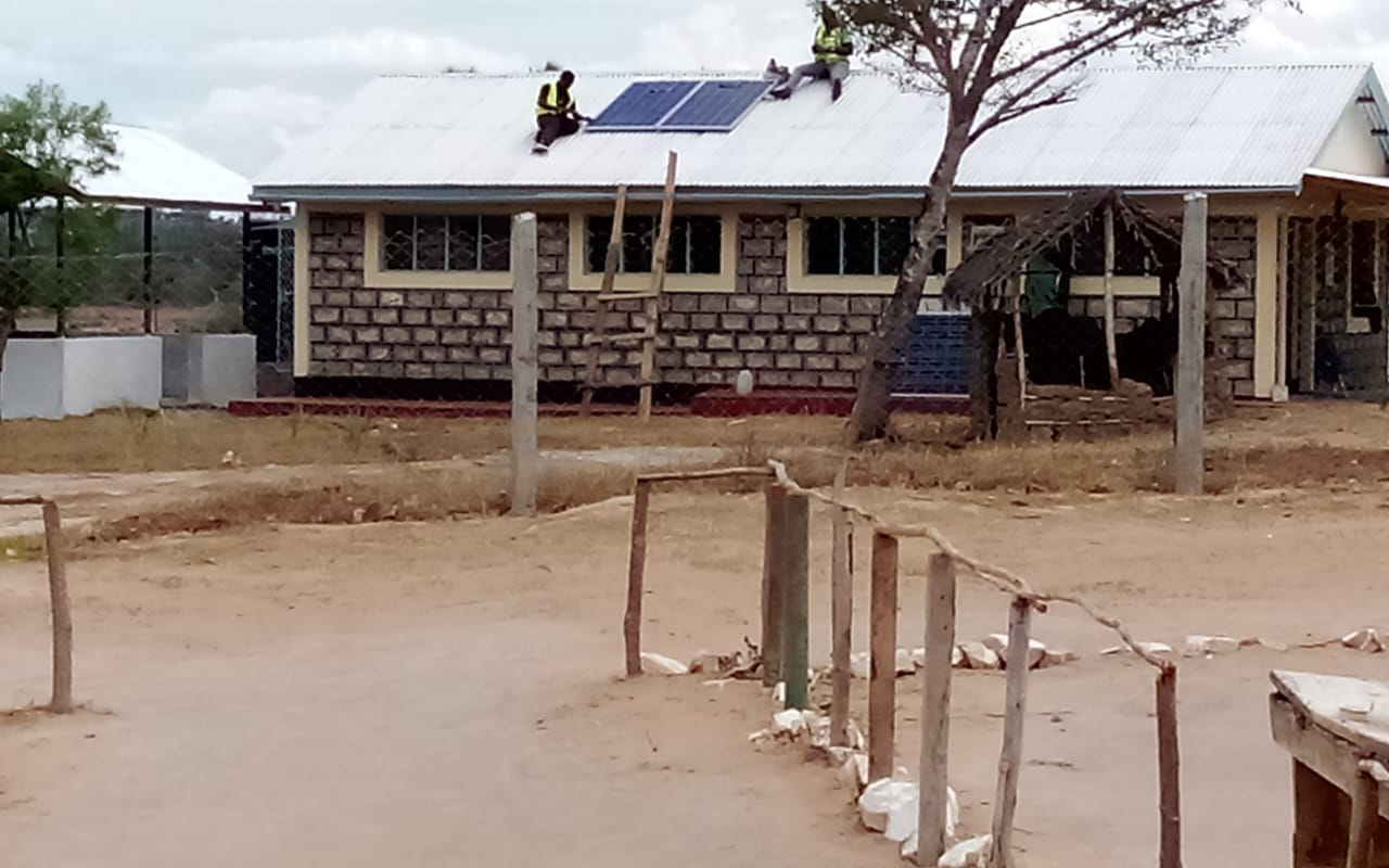 Solarstrom für die Krankenstation