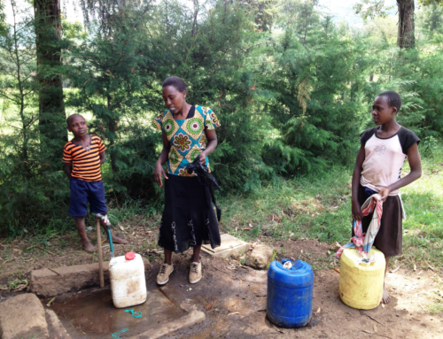 Frisches Brunnenwasser in Thugunui